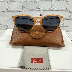Ray-Ban Erika RB4171 Sunglasses Orange 6026/36 Unisex Italy Designer 54-18-145